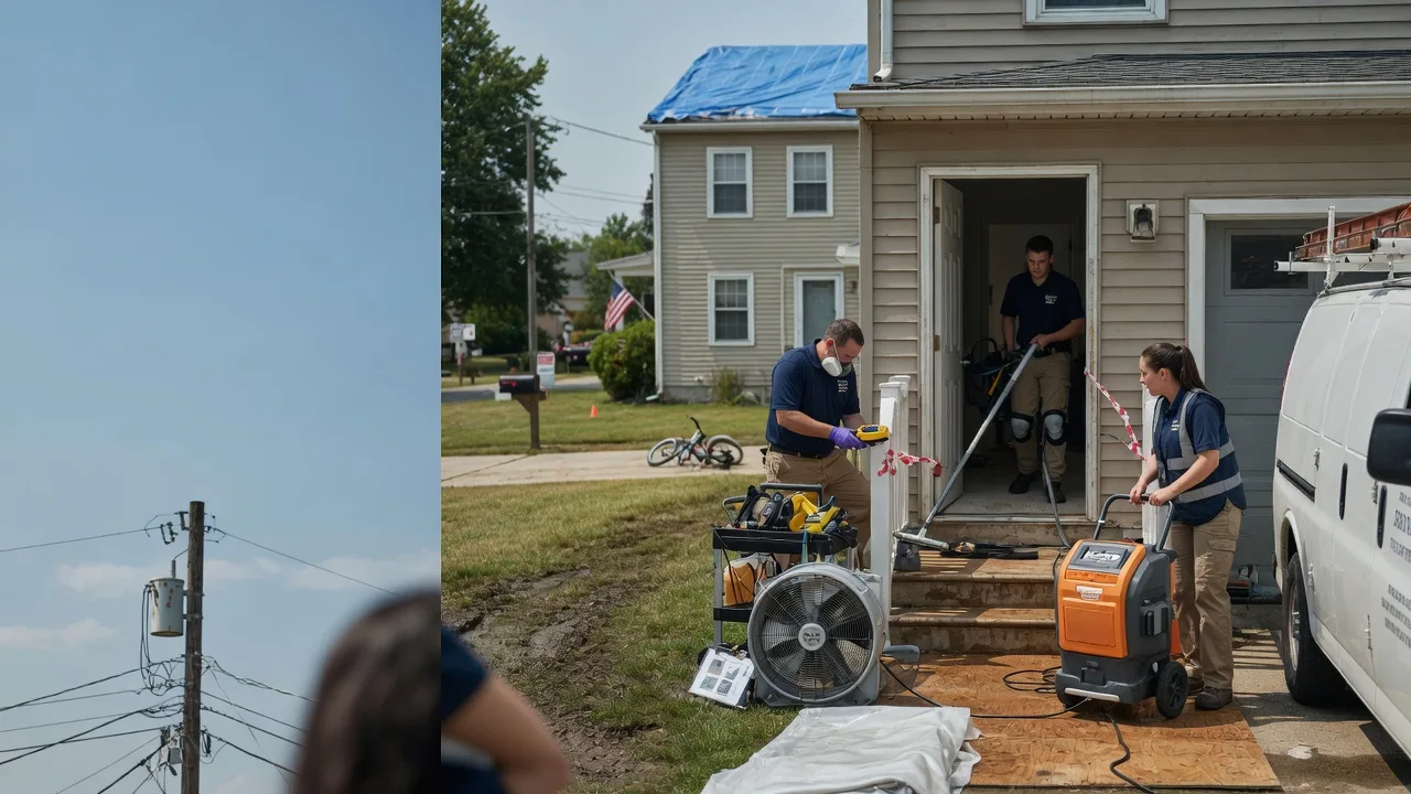 Water Damage Repair in Bushton, KS near me